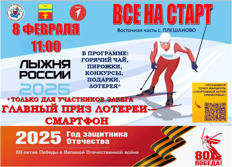 Лыжня РОССИИ 2025.